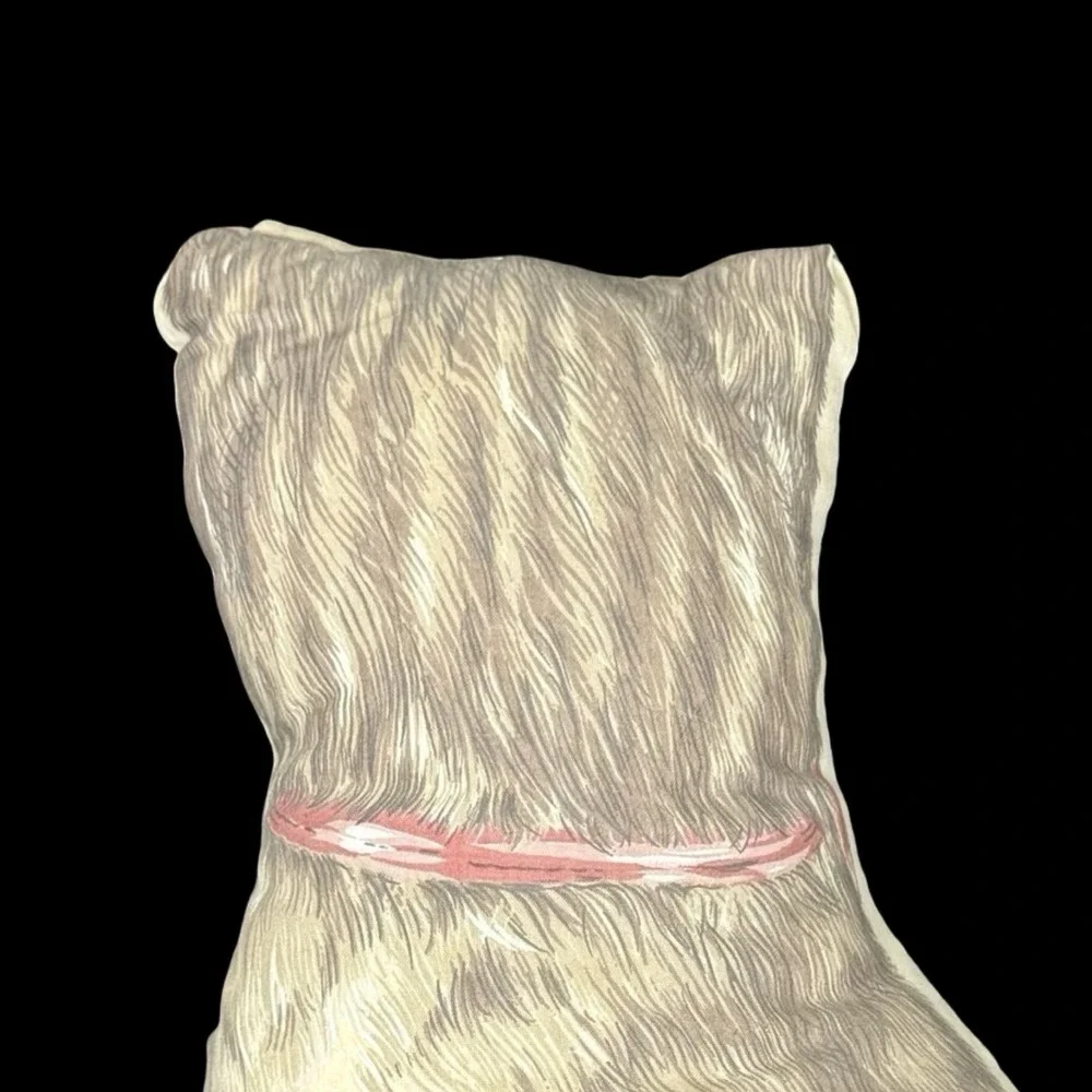 Tabby Cat Shaped Pillow 3D Cottagecore Country Grannycore Kitsch Vintage